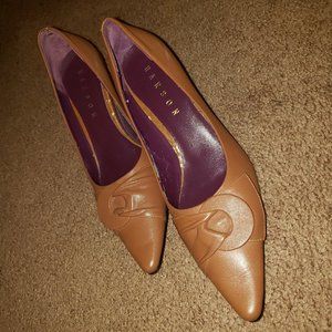 Harson leather pumps